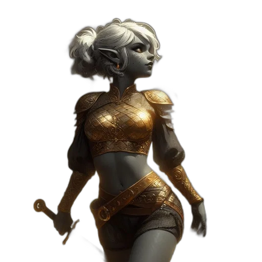 staff, robot, concept art, fantasy art transparent PNG cut-out