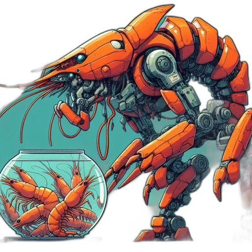 creature, robot, dragon, animal transparent PNG cut-out