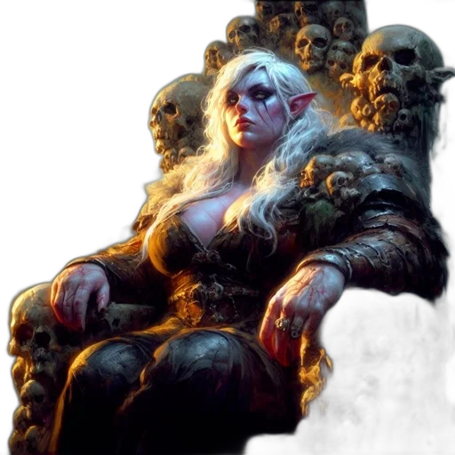 crown, face, concept art, fantasy art transparent PNG cut-out
