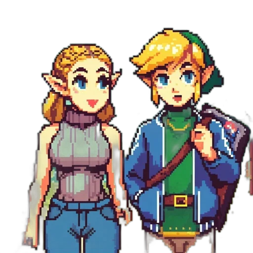 staff, pixel art, concept art, watercolor transparent PNG cut-out