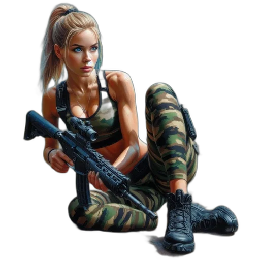 weapon, pixel art, concept art, comic book art transparent PNG cut-out