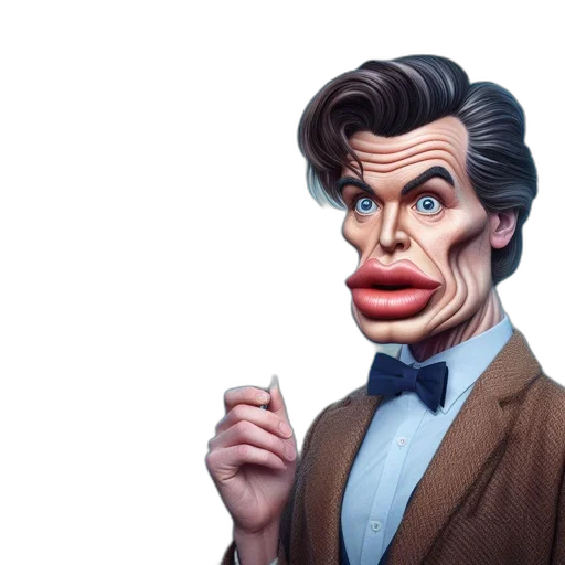 face, mask, creature, cartoon transparent PNG cut-out