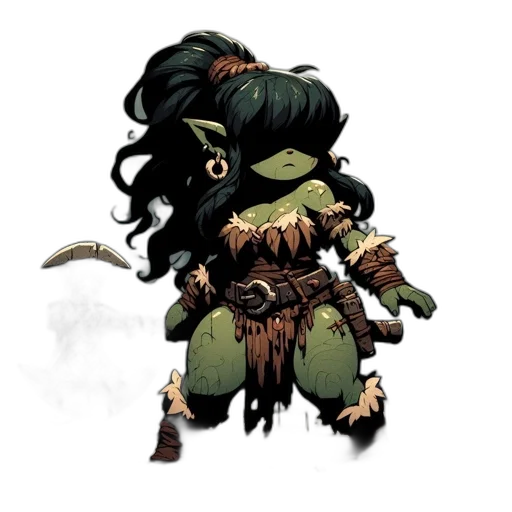 staff, weapon, creature, concept art transparent PNG cut-out