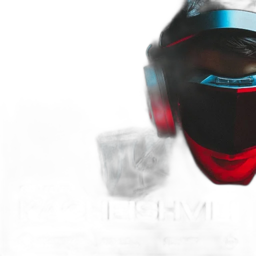 robot, mask, face, weapon transparent PNG cut-out