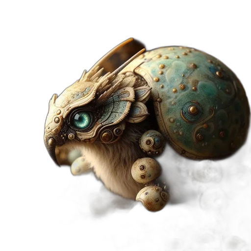 dragon, creature, mask, robot transparent PNG cut-out