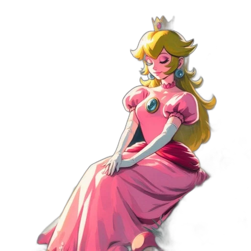 dress, crown, staff, jewelry transparent PNG cut-out