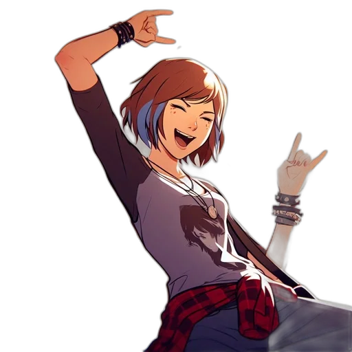 jacket, staff, dress, pixel art transparent PNG cut-out