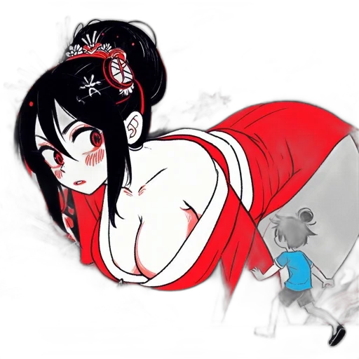 dress, weapon, creature, robot transparent PNG cut-out