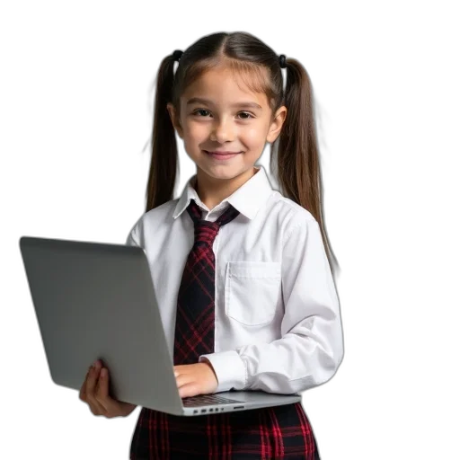 staff, 3d render, photorealistic, young transparent PNG cut-out