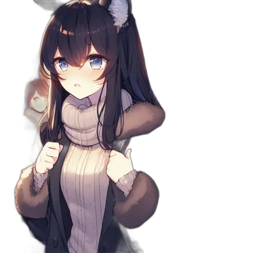 staff, dress, weapon, creature transparent PNG cut-out