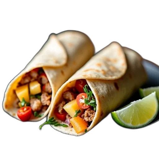food, photorealistic, 3d render, close-up transparent PNG cut-out