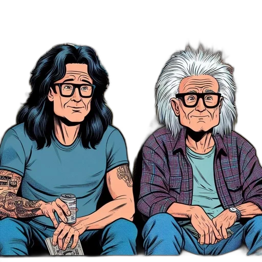hair, comic book art, cartoon, concept art transparent PNG cut-out