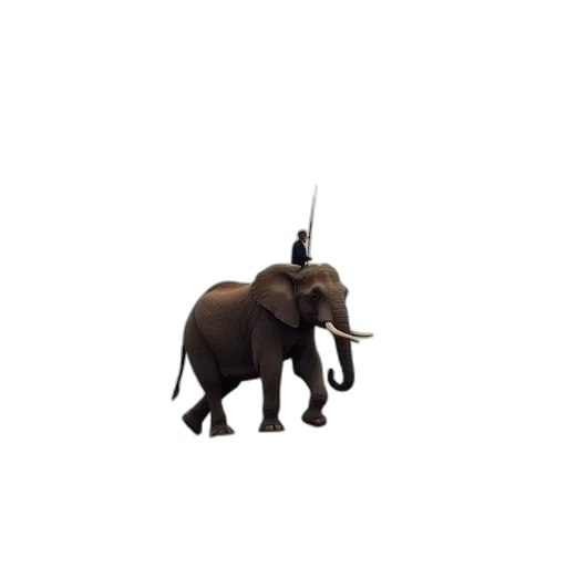 animal, staff, umbrella, creature transparent PNG cut-out