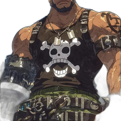 weapon, face, concept art, comic book art transparent PNG cut-out