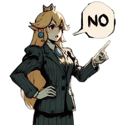 staff, jacket, dress, pixel art transparent PNG cut-out