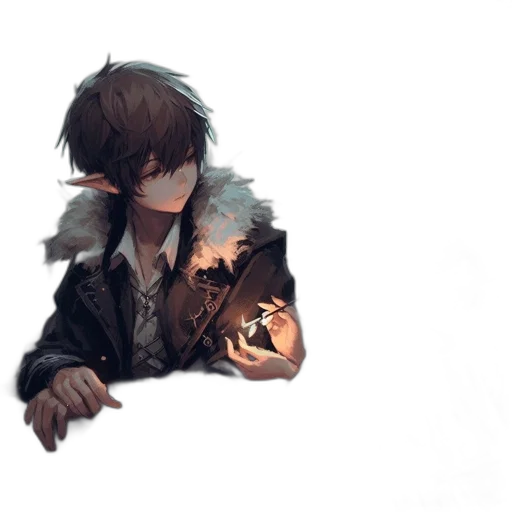 jacket, weapon, mask, sword transparent PNG cut-out
