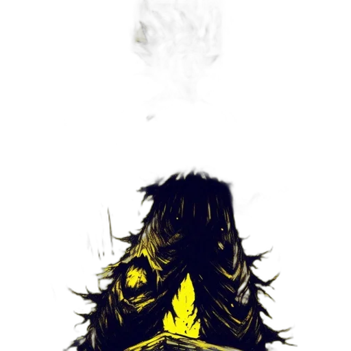 mask, creature, hair, face transparent PNG cut-out