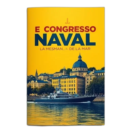 brochure, cover, yellow, background transparent PNG cut-out