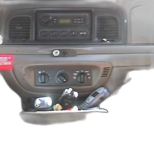 car, dashboard, phone, keys transparent PNG cut-out