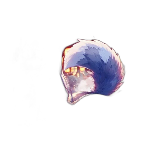 crown, hair, mask, creature transparent PNG cut-out