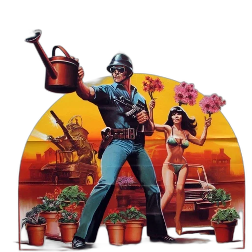 robot, weapon, concept art, comic book art transparent PNG cut-out