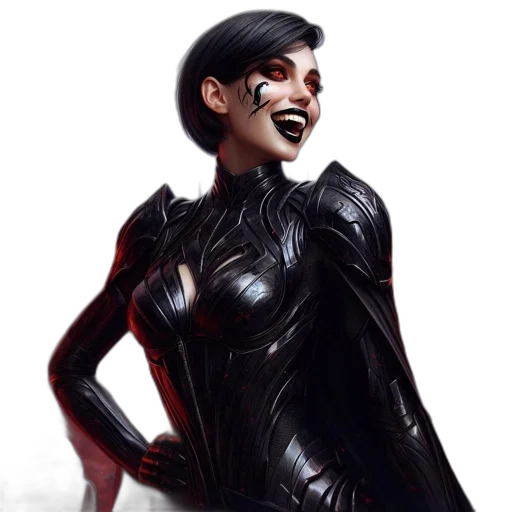 comic book art, concept art, fantasy art, photorealistic transparent PNG cut-out