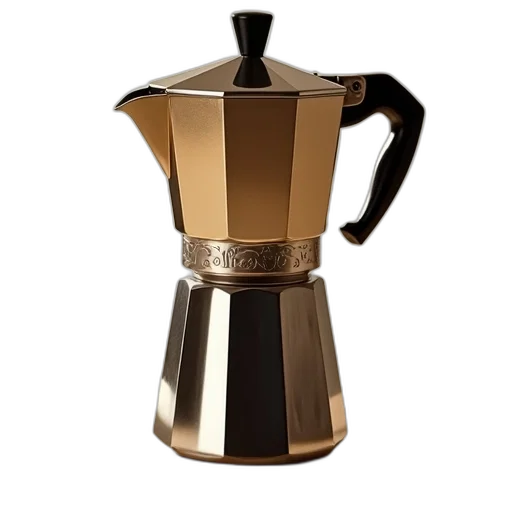 3d render, photorealistic, bunn, coffee transparent PNG cut-out