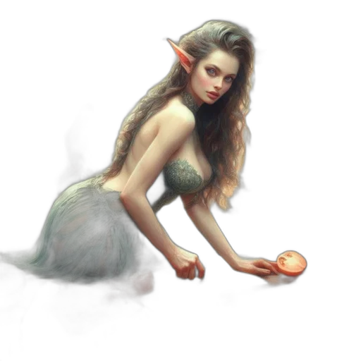 dress, dragon, fantasy art, concept art transparent PNG cut-out