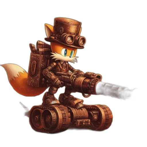 robot, weapon, staff, concept art transparent PNG cut-out