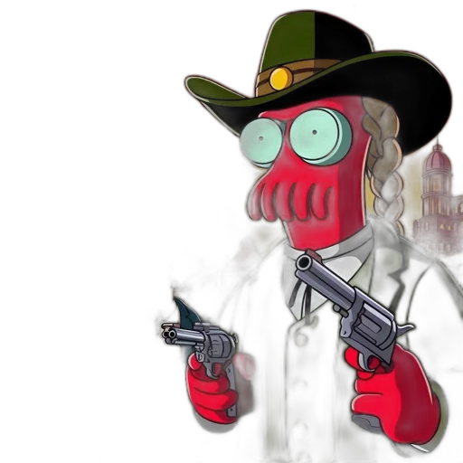 robot, weapon, concept art, cartoon transparent PNG cut-out