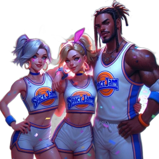 concept art, vaporwave, cyberpunk, fantasy art transparent PNG cut-out