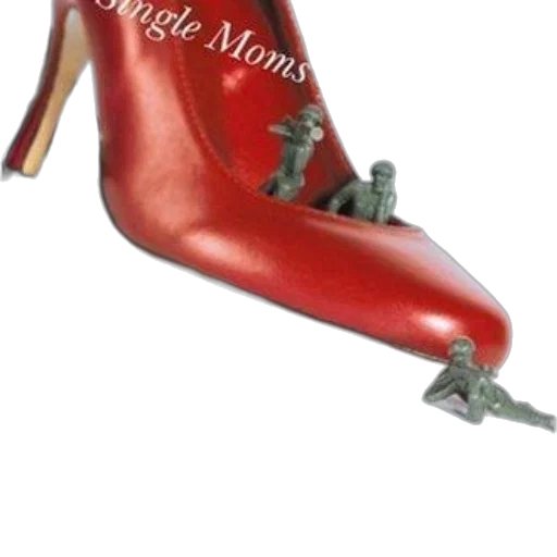 shoes, humorous, poster, toy transparent PNG cut-out