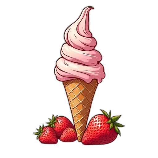 food, staff, umbrella, hat transparent PNG cut-out