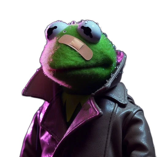 jacket, staff, animal, face transparent PNG cut-out