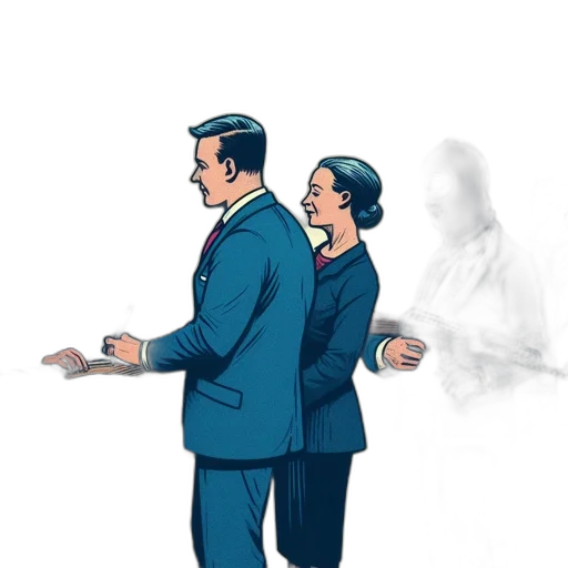 jacket, staff, face, umbrella transparent PNG cut-out