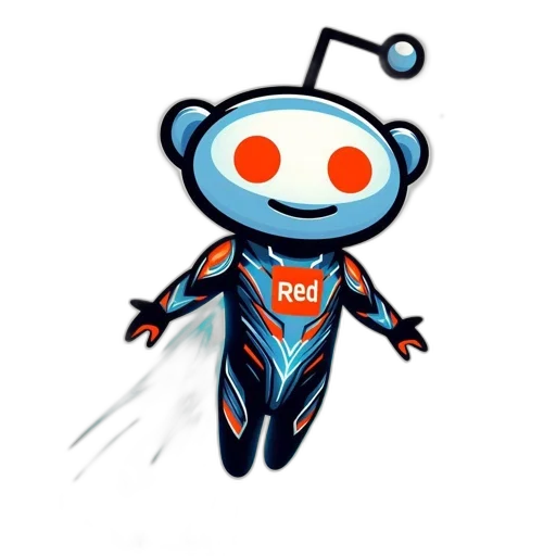 robot, face, staff, creature transparent PNG cut-out