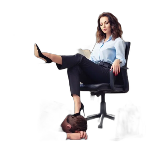 furniture, staff, concept art, photorealistic transparent PNG cut-out