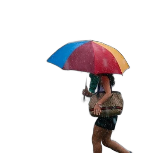 umbrella, jacket, hat, dress transparent PNG cut-out