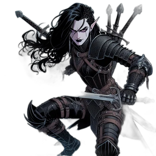 sword, weapon, comic book art, fantasy art transparent PNG cut-out