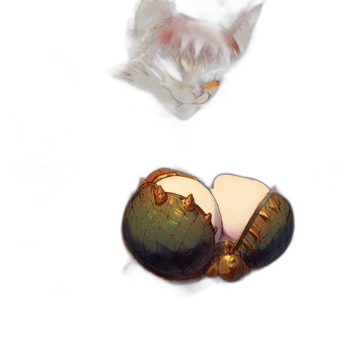 food, jewelry, weapon, mask transparent PNG cut-out