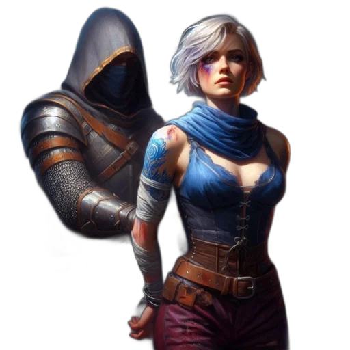 jacket, concept art, fantasy art, comic book art transparent PNG cut-out
