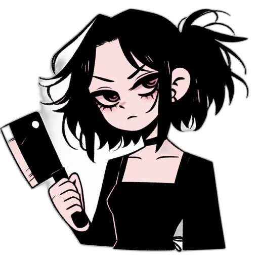 staff, weapon, hair, creature transparent PNG cut-out