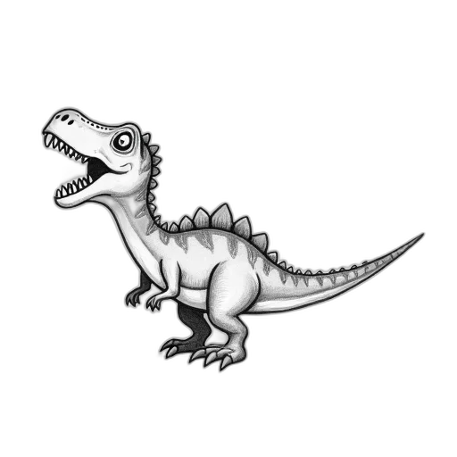 dragon, animal, creature, staff transparent PNG cut-out