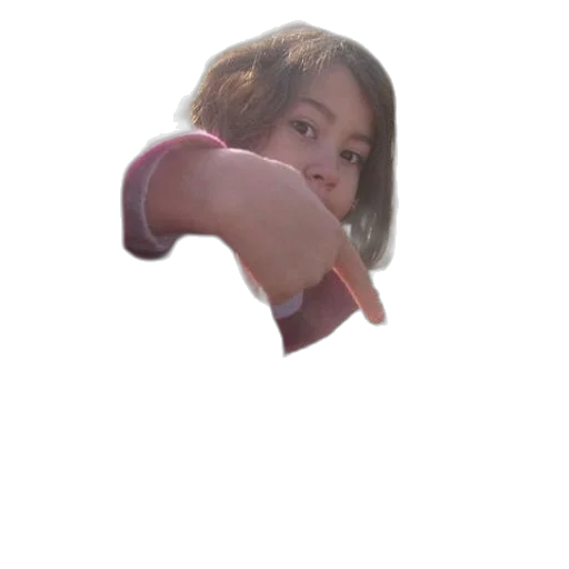 weapon, staff, face, hair transparent PNG cut-out