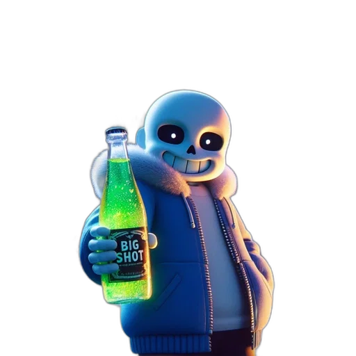 robot, bottle, jacket, creature transparent PNG cut-out
