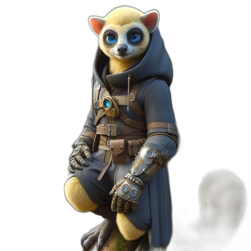 staff, animal, mask, creature transparent PNG cut-out