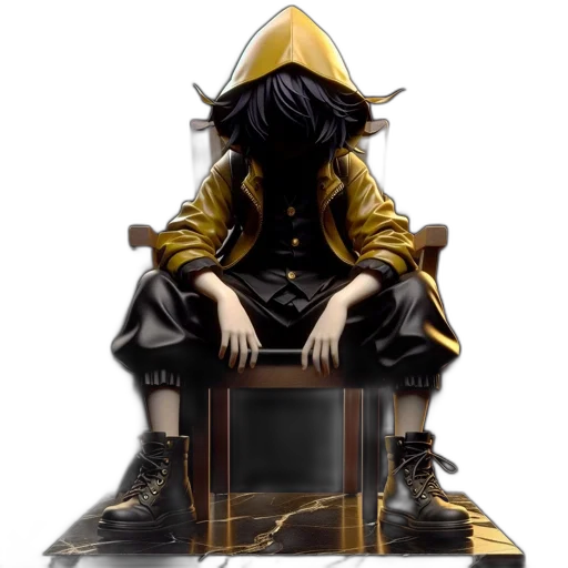 jacket, furniture, hat, staff transparent PNG cut-out