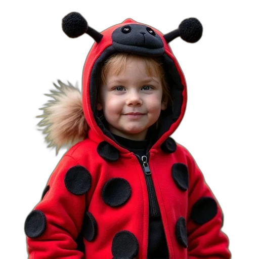 animal, creature, jacket, hat transparent PNG cut-out
