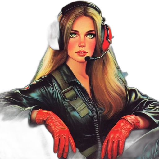 jacket, face, comic book art, pixel art transparent PNG cut-out