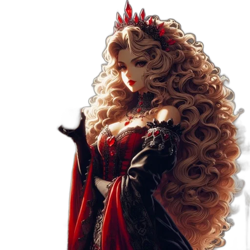 hair, crown, fantasy art, concept art transparent PNG cut-out